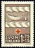 Suomi 1942 - Punainen Risti 1942 2/5 - 1,75mk + 15p Maakuntavaakunat: Uusimaa