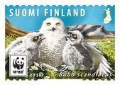 Suomi 2018 - Uhanalaisia eläimiä WWF II 2/3 - Tunturipöllö Suomi 2018 - Uhanalaisia eläimiä WWF II 2/3 - Tunturipöllö
