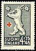 Suomi 1942 - Punainen Risti 1942 5/5 - 4,75mk + 45p Maakuntavaakunat: Satakunta