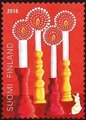 Finland 2018 - Christmas postage stamp 2018 - Candles