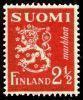 Suomi 1942 - Leijonamalli m30 2½mk karmiinin punainen Suomi 1942 - Leijonamalli m30 2½mk karmiinin punainen