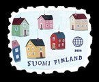 Suomi 2020 - Joulupostimerkki 2020 - Tervetuloa kylään