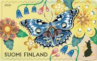 Suomi 2021 - Ystävänpäivä Pidetään huolta 2/6 perhonen Suomi 2021 - Ystävänpäivä Pidetään huolta 2/6 perhonen