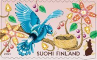 Suomi 2021 - Ystävänpäivä Pidetään huolta 3/6 lintu Suomi 2021 - Ystävänpäivä Pidetään huolta 3/6 lintu