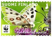 Suomi 2021 - Uhanalaisia eläimiä WWF III 2/3 - isoapolloperhonen Suomi 2021 - Uhanalaisia eläimiä WWF III 2/3 - isoapolloperhonen