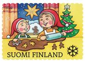 Suomi 2022 - Joulupostimerkki 2022 - Piparileipurit