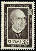 Finland 1944 - Mourning stamp of President Svinhufvud