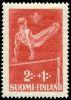 Finland 1945 - Athletes 2/5 - 2mk + 1mk Gymnast