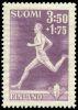 Suomi 1945 - Urheilijoita 3/5 - 3,50mk + 1,75mk Juoksu Suomi 1945 - Urheilijoita 3/5 - 3,50mk + 1,75mk Juoksu