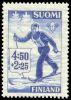 Finland 1945 - Athletes 4/5 - 4,50mk + 2,25mk Skier