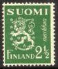Suomi 1947 - Leijonamalli m30 2,50mk vihreä Arkki (100) Suomi 1947 - Leijonamalli m30 2,50mk vihreä Arkki (100)