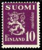 Suomi 1947 - Leijonamalli m30 10mk violetti Suomi 1947 - Leijonamalli m30 10mk violetti