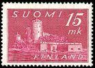 Suomi 1945 - Olavinlinna 15 mk Suomi 1945 - Olavinlinna 15 mk