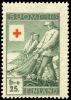 Finland 1946 - Red Cross 1946 1/4 - 1mk + 25p Fishing