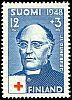 Suomi 1948 - Punainen Risti 1948 3/4 - 12mk + 3mk Runeberg Johan Ludvig Suomi 1948 - Punainen Risti 1948 3/4 - 12mk + 3mk Runeberg Johan Ludvig