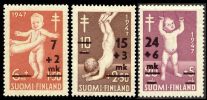 Finland 1948 - Anti tuberculosis 1948 overprint FDC