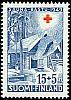 Suomi 1949 - Punainen Risti 1949 3/4 - 15mk + 5mk Savusauna Suomi 1949 - Punainen Risti 1949 3/4 - 15mk + 5mk Savusauna