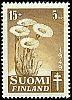 Suomi 1949 - Tuberkuloosi 1949 3/3 - 15mk + 5mk Leskenlehti