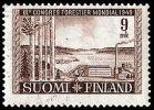 Suomi 1949 - Maailman III metsäkongressi 1/2 9mk