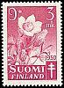 Finland 1950 - Anti tuberculosis 1950 2/3 - 9mk + 3mk Spring Pasque flower