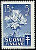 Suomi 1950 - Tuberkuloosi 1950 3/3 - 15mk + 5mk Peurankello