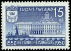 Suomi 1950 - Helsinki 400 vuotta 3/3 15mk Suomi 1950 - Helsinki 400 vuotta 3/3 15mk