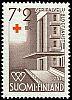 Finland 1951 - Red Cross 1951 1/3 - 7mk + 2mk Hospital entrance, Helsinki