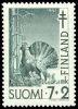 Finland 1951 - Anti tuberculosis 1951 1/3 - 7mk + 2mk Capercaillie