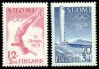 Suomi 1951 - XV. Olympialaiset, Helsinki, 1952 FDC (1951)