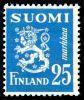 Suomi 1952 - Leijonamalli m30 25mk sininen Suomi 1952 - Leijonamalli m30 25mk sininen