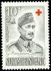 Suomi 1952 - Punainen Risti 1952 1/3 - 10+2mk C. G. E. Mannerheim, harmaa Suomi 1952 - Punainen Risti 1952 1/3 - 10+2mk C. G. E. Mannerheim, harmaa