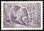 Suomi 1953 - Tuberkuloosi 1953 2/3 - 15mk + 3mk Karhu Suomi 1953 - Tuberkuloosi 1953 2/3 - 15mk + 3mk Karhu
