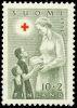 Finland 1954 - Red Cross 1954 1/3 - 10mk + 2mk Welfare worker