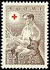 Finland 1954 - Red Cross 1954 3/3 - 25mk + 5mk Help for the blind