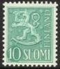 Suomi 1954 - Leijonamalli m54 10mk vihreä Suomi 1954 - Leijonamalli m54 10mk vihreä