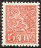 Suomi 1954 - Leijonamalli m54 15mk punainen FDC (kortti) Suomi 1954 - Leijonamalli m54 15mk punainen FDC (kortti)