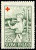 Finland 1955 - Red Cross 1955 - 3/3 - 25mk + 5mk Soldierlad