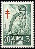 Suomi 1956 - Tuberkuloosi 1956 2/3 - 20mk + 3mk Huuhkaja