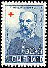 Finland 1956 - Red Cross 1956 4/4 - 30mk + 5mk Von Born Viktor Magnus