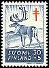 Finland 1957 - Anti tuberculosis 1957 3/3 - 30mk + 5mk Reindeer Finland 1957 - Anti tuberculosis 1957 3/3 - 30mk + 5mk Reindeer