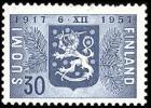 Suomi 1957 - Itsenäisyyden 40-vuotisjuhla FDC