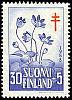 Finland 1958 - Anti tuberculosis 1958 3/3 - 30mk + 5mk Kidneywort