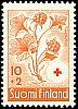 Finland 1958 - Red Cross 1958 Berries 1/3 - 10mk + 2mk Cloudberry