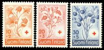 Finland 1958 - Red Cross 1958 - Berries FDC