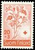 Suomi 1958 - Punainen Risti 1958 Marjoja 2/3 - 20mk + 3mk puolukka Suomi 1958 - Punainen Risti 1958 Marjoja 2/3 - 20mk + 3mk puolukka