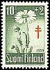 Suomi 1959 - Tuberkuloosi 1959 1/3 - 10mk + 2mk Päivänkakkara