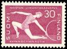 Suomi 1959 - Naisten liikuntakasvatus FDC Suomi 1959 - Naisten liikuntakasvatus FDC
