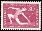 Finland 1959 - Finnish women's gymnastics FDC