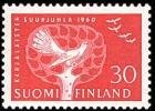 Suomi 1960 - Karjalaisten suurjuhla, Helsinki FDC Suomi 1960 - Karjalaisten suurjuhla, Helsinki FDC
