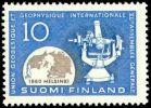 Finland 1960 - Assembly of the Intl. Union of Geodesy and Geophysics 1/2 10mk